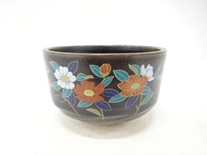 作家物　花絵　茶碗